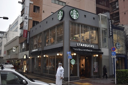 【スターバックス日本1号店】スターバックスコーヒー銀座松屋通り店@東京・銀座