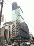 20120602近鉄阿部野橋ターミナル建設工事進捗状況