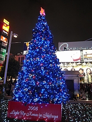 B'z　クリスマスツリー2008（渋谷駅　ハチ公広場） 2