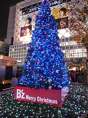 B'z　クリスマスツリー2008（渋谷駅　ハチ公広場） 11