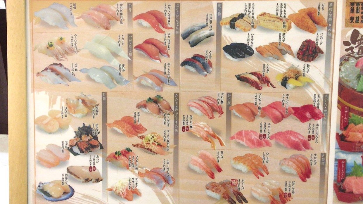 17年3月12日 東久留米 まわる寿し もりもり寿し 東久留米店 美味しいご飯のメモリー