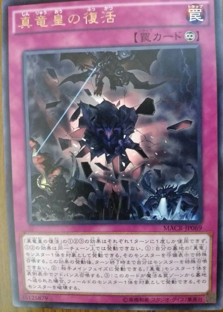 遊戯王ocg 実際使ってみて分かった オススメ真竜永続魔法 罠カード フロントの遊由知適