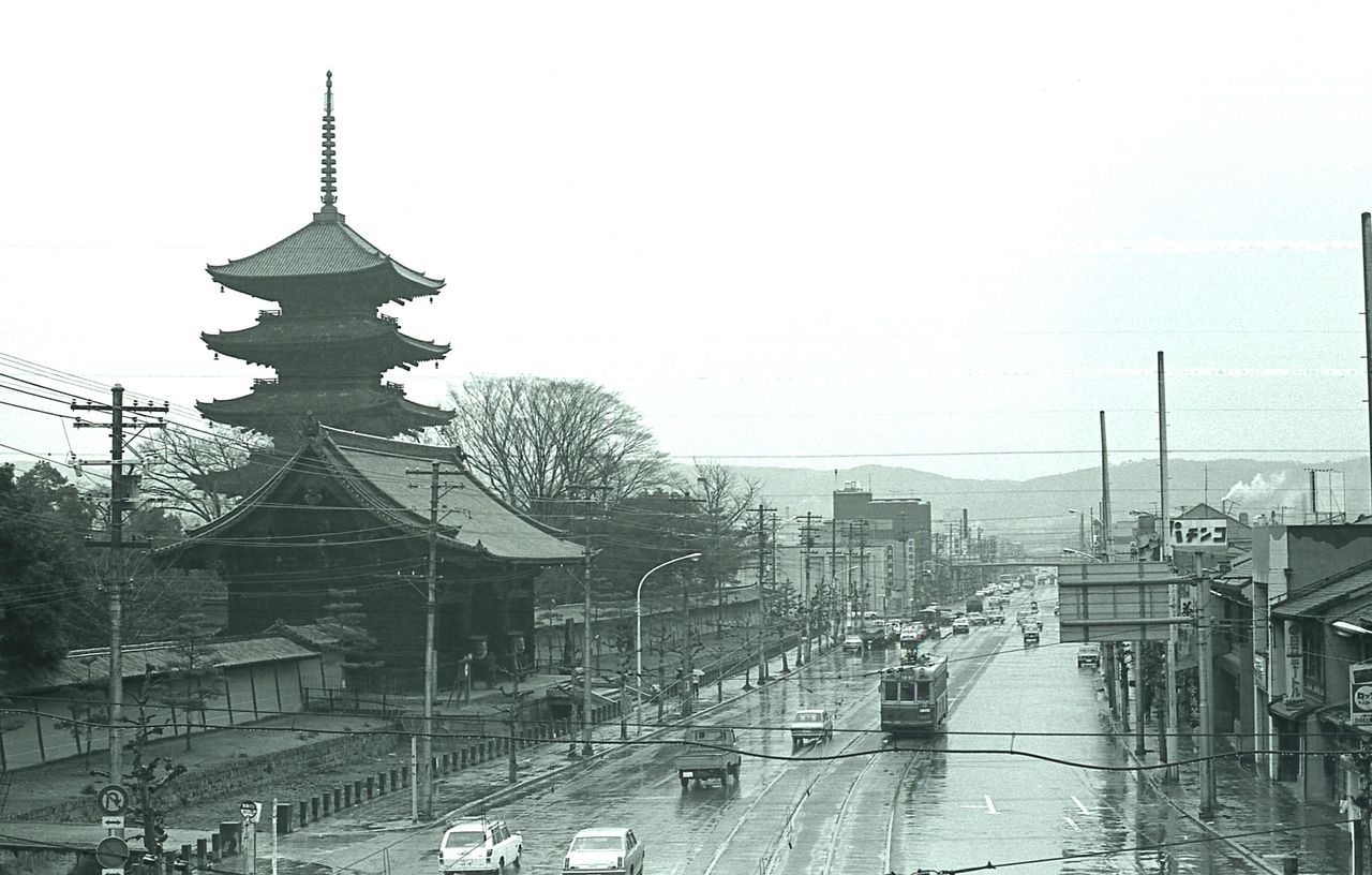 京都市電 東寺 京阪国道口 にて あの頃への撮影地ガイド