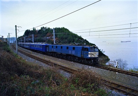 KT58134c 860100 加茂郷~冷水浦 121レ