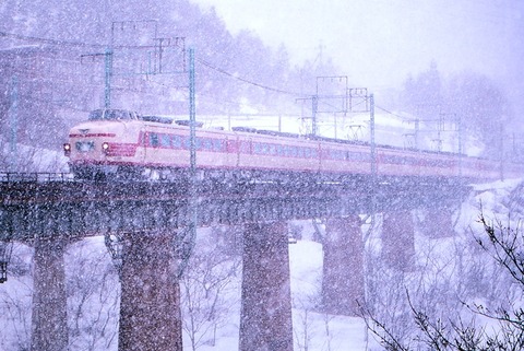 湯檜曽～水上　朱鷺