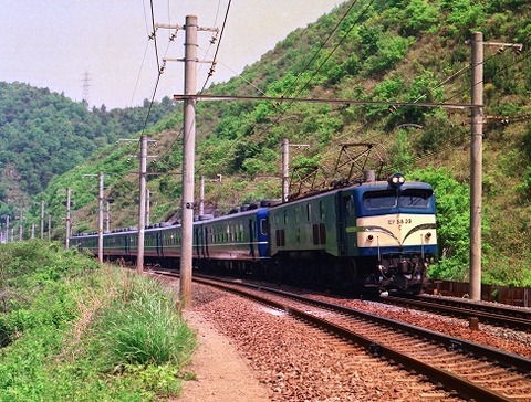 KT58037 850424山中渓~紀伊 9106レ