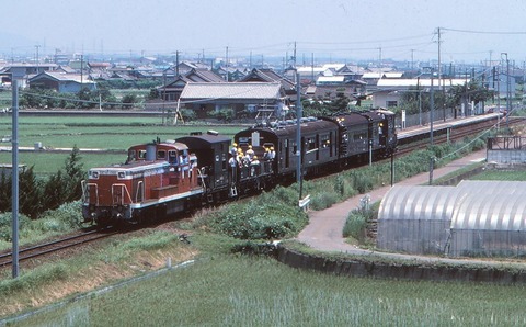 WK002 840900 下井阪　入線試験