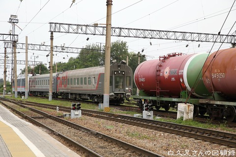 ハバロフスク駅側線