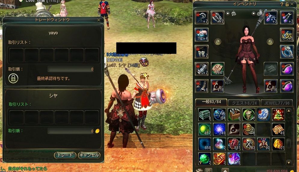 日記 荒ぶる女神の剣