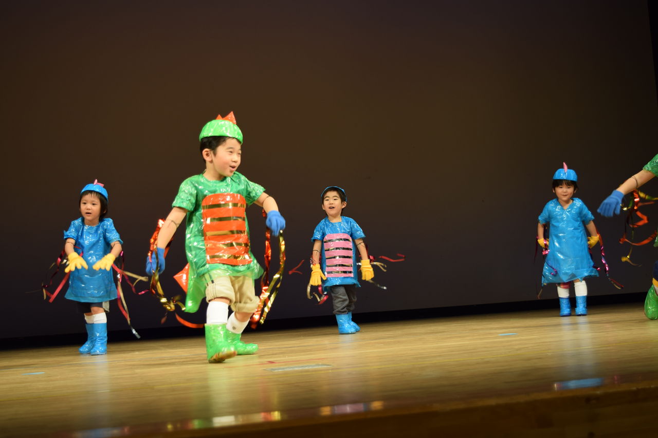 きょうりゅうダンス うさぎ組 中央こども保育園