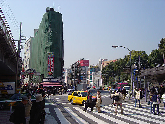 05年4月5日上野 不忍口方面 東京風景貯金 Tōkyō Fukei Chokin