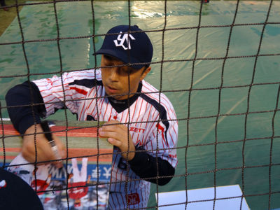 宮本慎也引退試合(2) 試合中 10/4 : 今日の一枚 しばたのブログ