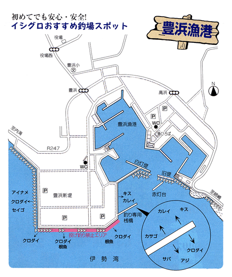 豊浜漁港 釣り桟橋 新提 冨具崎港 友達８年 恋人３ヶ月 13年6月 娘が誕生