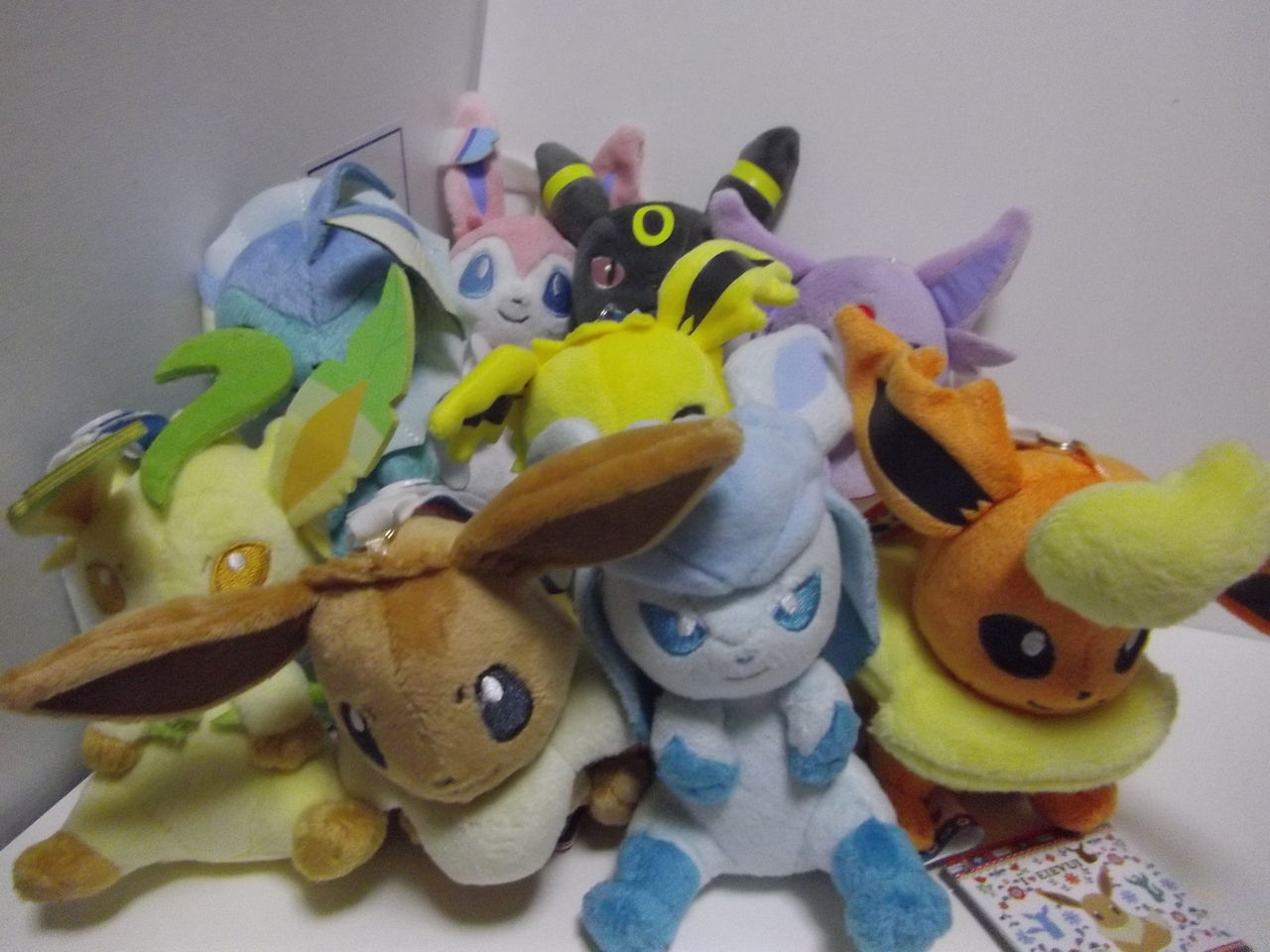 ILOVE EIEVUI カバンに付けられるでっかいぬいぐるみ1＆2＆3 : 磁場＋