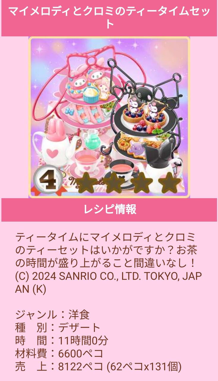 マイメロディとクロミのスウィートハロウィンガチャ : ぼくレス研究ノート