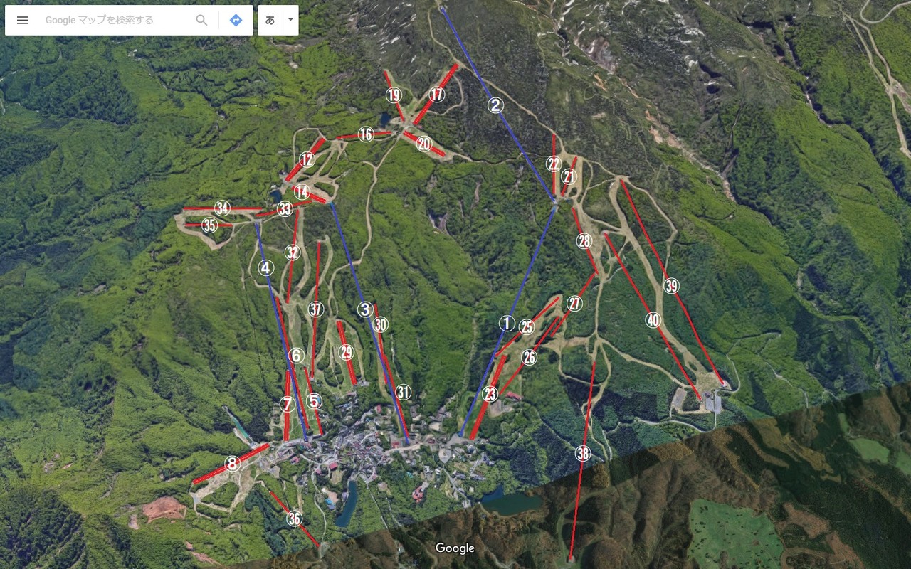 索道DATABASE蔵王温泉スキー場コメント