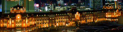 The_night_view_of_Tokyo_station