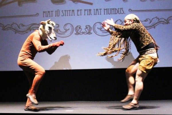 一家団欒ニーブラ ボルゾイな生活