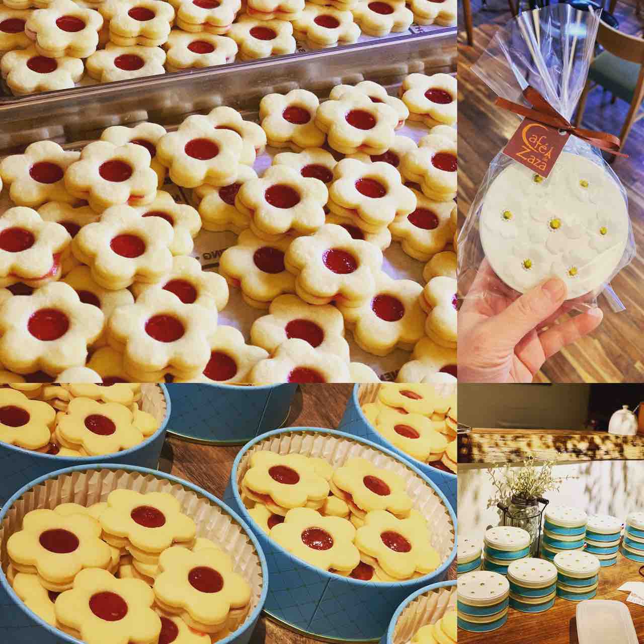 お花のジャムクッキー 店頭販売について Cafe De ｚaza カフェドゥザザの日々