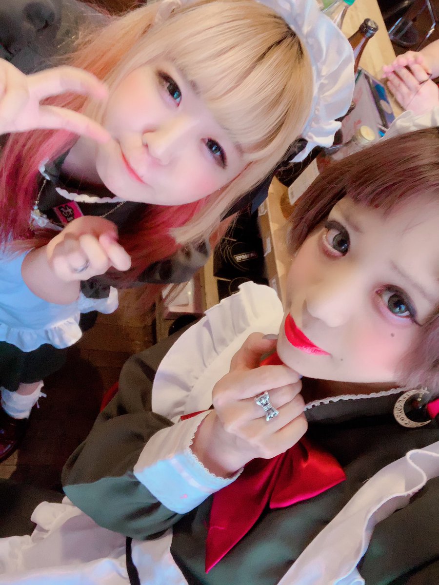 バータイムスタートです りり氏 白雪さん ゆちはさんでお カフェドール メイドカフェ 公式ブログ