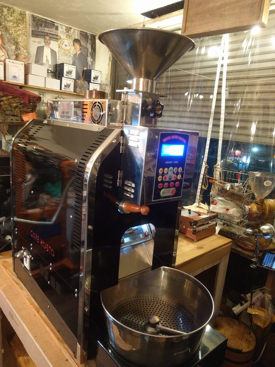 カフェロースト Smart1500 中古コーヒー焙煎機の販売 値下げ 