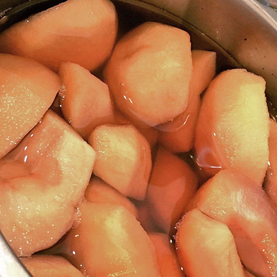 リンゴの紅茶煮 珈琲と紅茶と焼菓子と