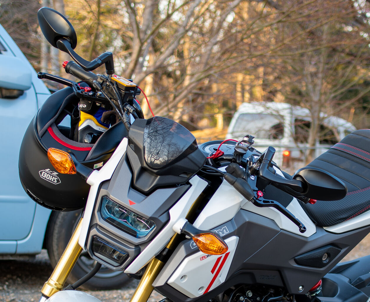 HONDA GROM (MSX125/EBJ-JC61) の話 : 喫茶とむ猫 Cafe de Tomneko