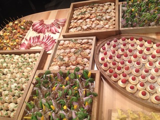 天童木工展示会ケータリング