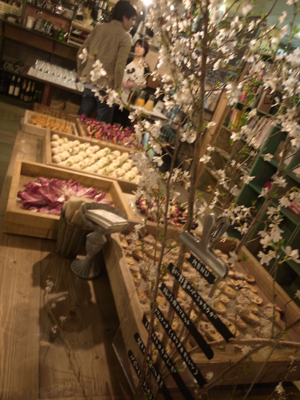 映画館へお花見ケータリング Tori