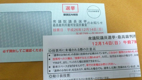 選挙案内