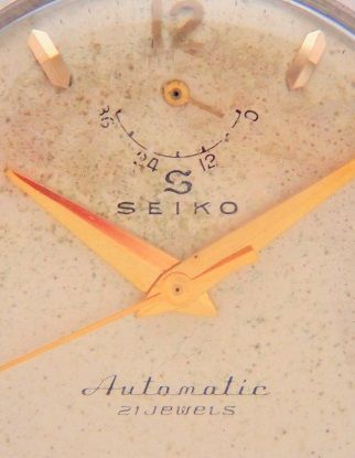 セイコー　Ｓマーク　亀戸　第二精工舎製　１０Ａ　動作品 セイコー(SEIKO) Sマーク スモールセコンド 手巻き時計。クラシックな