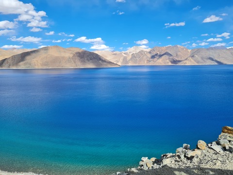 インド旅行 パンゴンツォへの道のり