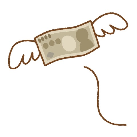 money-with-wings