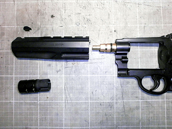 タナカワークス　M500 　10インチ　塗装削ってます タナカワークス M500 10インチ 塗装削ってます S&W M500 6.5inch