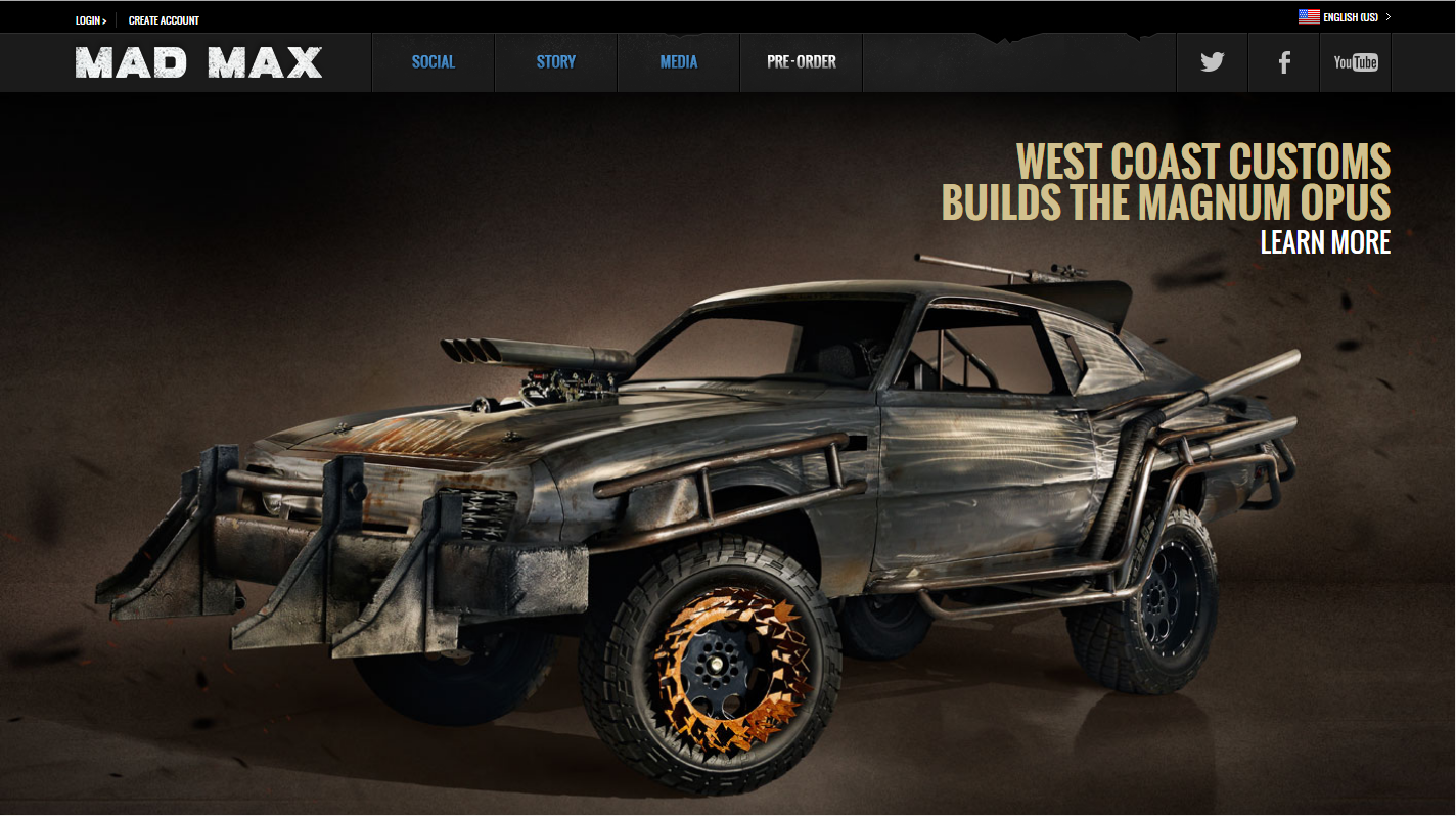 Mad Max のゲーム Gun Zuki Web Studio