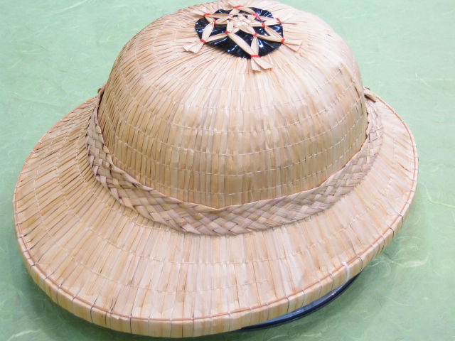 すげ笠 ヘルメット 藤倉商店三代目の店長日記