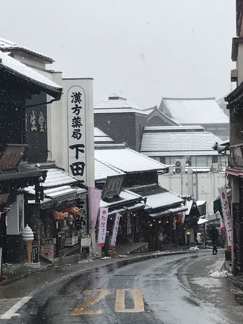 成田 初雪でした 藤倉商店三代目の店長日記