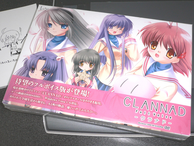 「CLANNAD フルボイス版」買ったヾ(´▽`;)ゝ