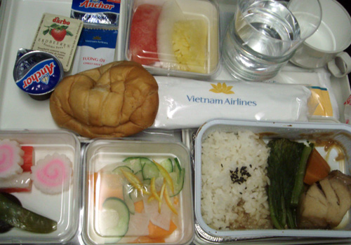 ベトナム航空の機内食3