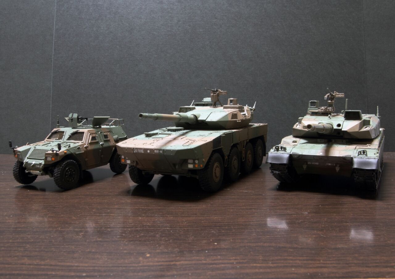 タミヤ 1 48 陸上自衛隊 16式機動戦闘車 日常と非日常な日々