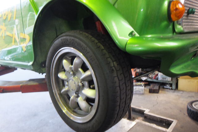 ローバーミニ用 Sタイヤ付き