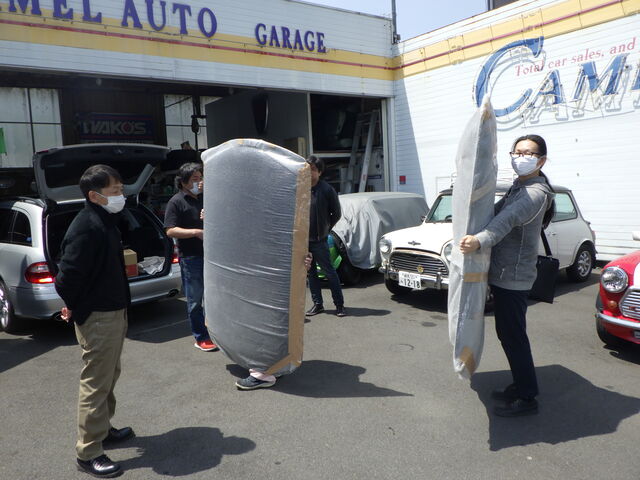 超軽量カーボンルーフ完成 ナンバー付きminiでも取付けられるように公認取得します スタッフブログ ローバーミニ専門店キャメルオート 超軽量カーボンルーフ完成 ナンバー付きminiでも取付けられるように公認取得します スタッフブログ ローバーミニ専門店キャメルオート