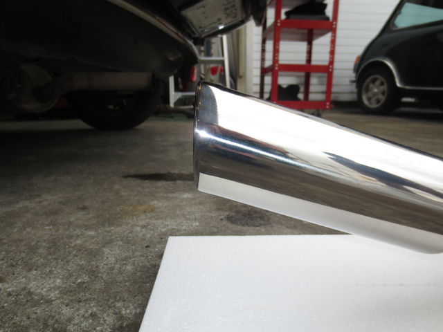 キングスロードのステンレスセンターマフラー : スタッフブログ