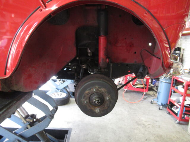 わたなべ号 フロントブレーキついにディスク化の巻 スタッフブログ ローバーミニ専門店キャメルオート