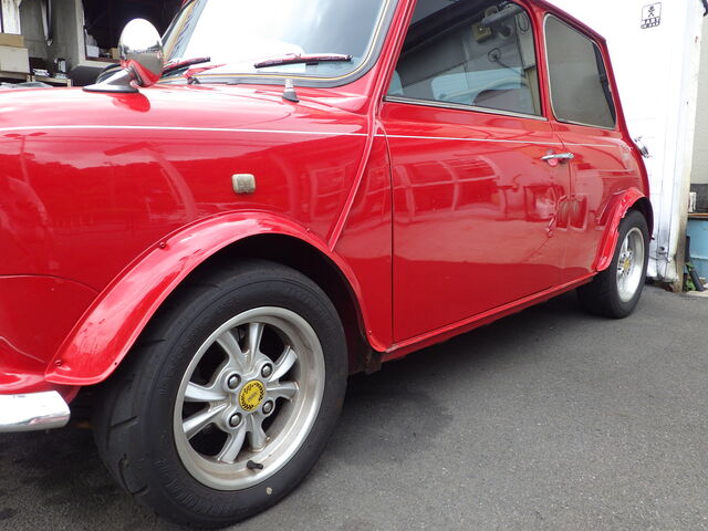 キャメルオート製　ちょっとオバフェン4.5 ローバーミニ ABS製 『ちょこっとオバフェン4.5』 もできました。 : スタッフ