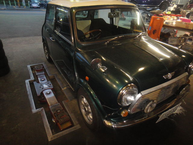 Kt様 雪山修行の合間に車検です スタッフブログ ローバーミニ専門店キャメルオート