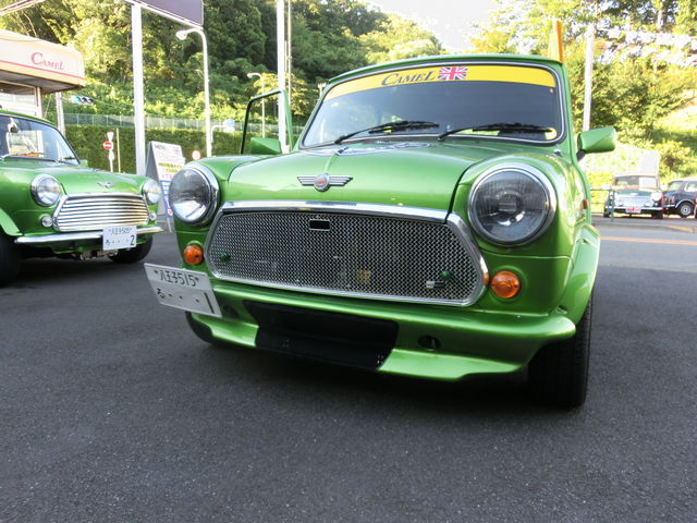 車 ローバーミニ フロントリップスポイラー (キャメルオート風)