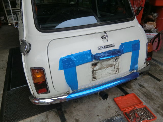 ミニクーパー マーク1 ライセンスランプステー ［ゲタ］ ミニクーパー マーク1 ライセンスランプステー ［ゲタ］ MK1/2