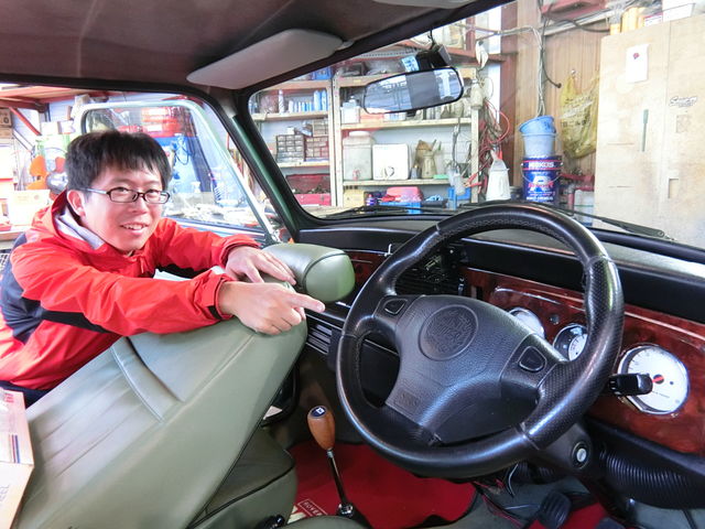 マウントニー MOUNTNEY 30パイ ステアリング 旧車 ミニクーパー