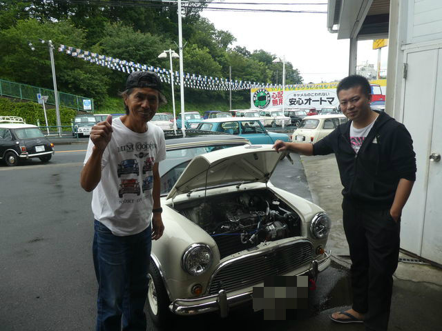 Ucd様 走行中足回りから異音発生 スタッフブログ ローバーミニ専門店キャメルオート